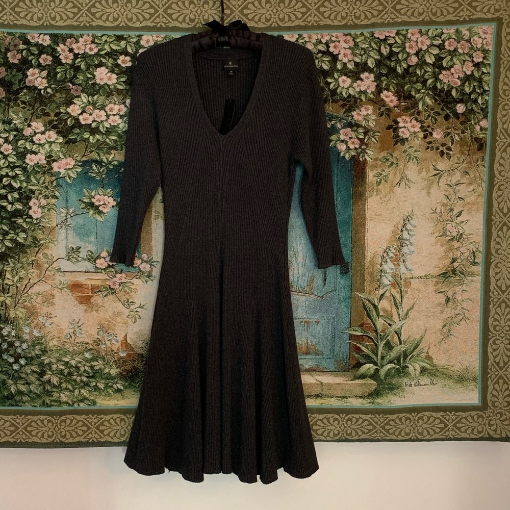 Worthington Gray Sweater Dress